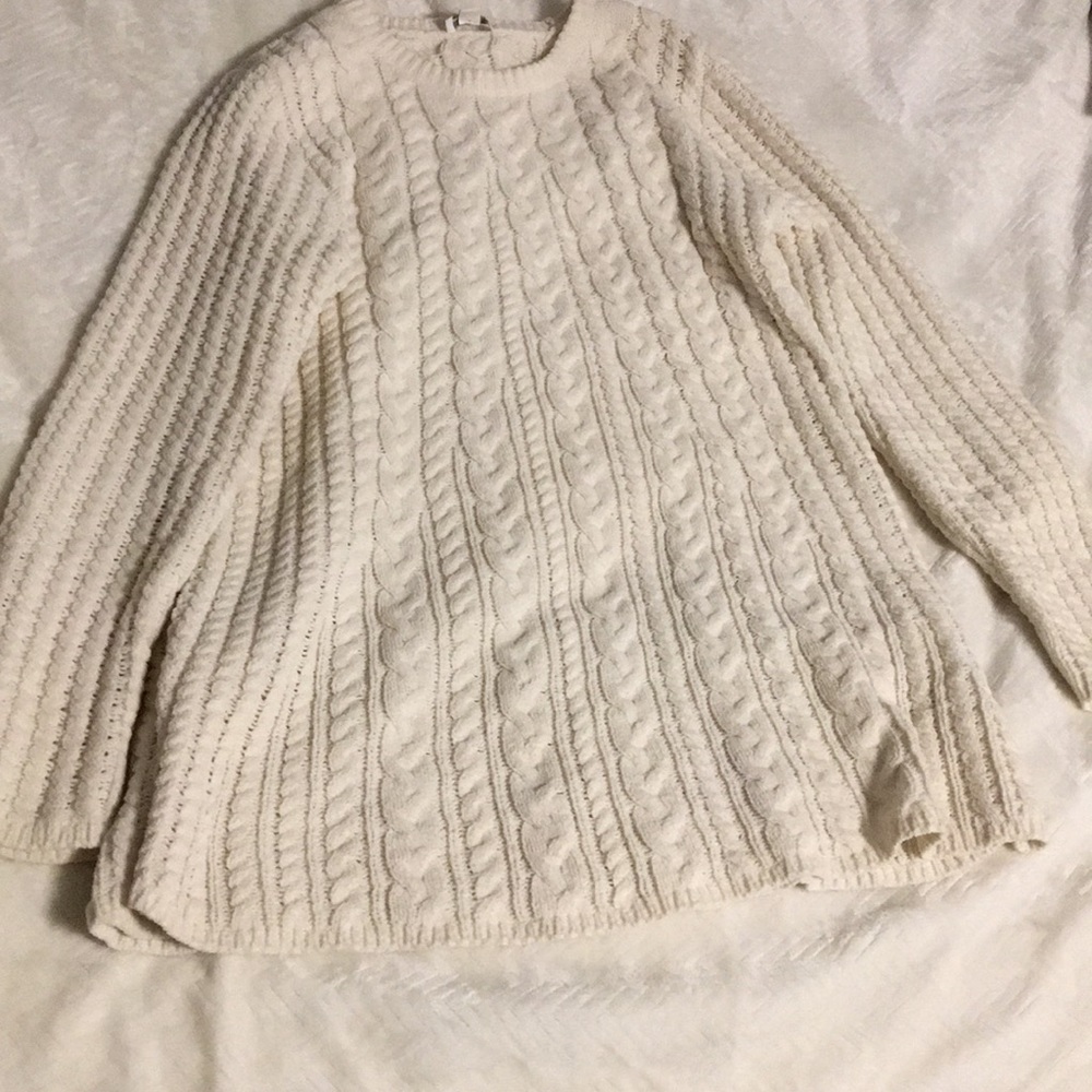 Cream white J Jill Sweater